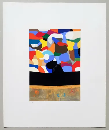 Serigrafia Burri - Serigrafia 3-D