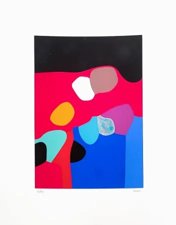 Serigrafia Burri - Serigrafia 6