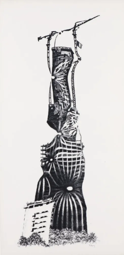 Serigrafia Bury - Senza titolo