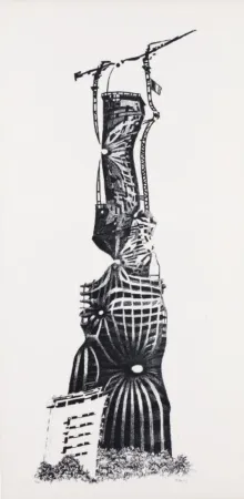 Serigrafia Bury - Senza titolo