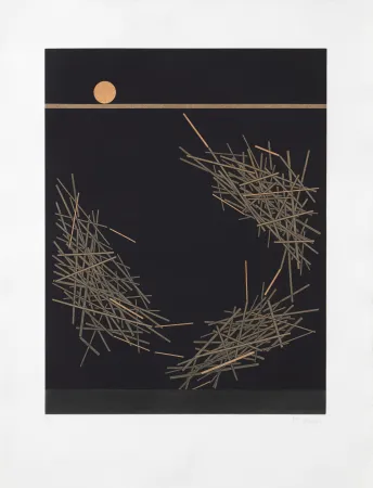 Incisione Bury - Trois groupes de barres tournantes