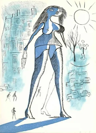 Acquaforte E Acquatinta Buzzati - Senza titolo