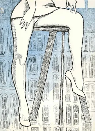 Acquaforte E Acquatinta Buzzati - Senza titolo