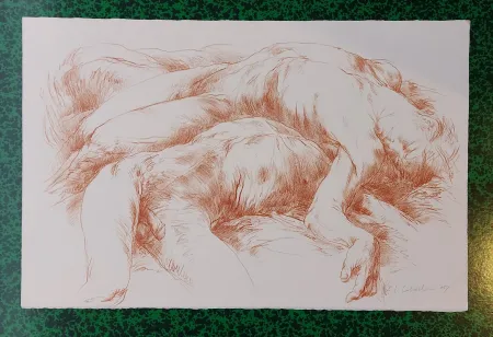 Litografia Caballero - NU 