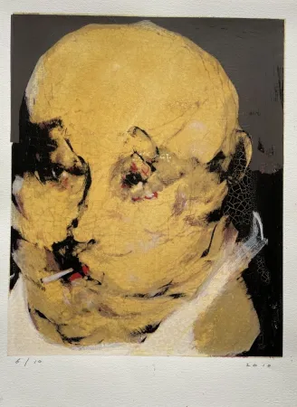 Serigrafia Cabellut - Al la Mesa - series of four screenprints