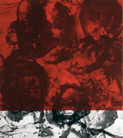 Acquatinta Cabrita Reis - E as estrelas do céu cairam na terra....III