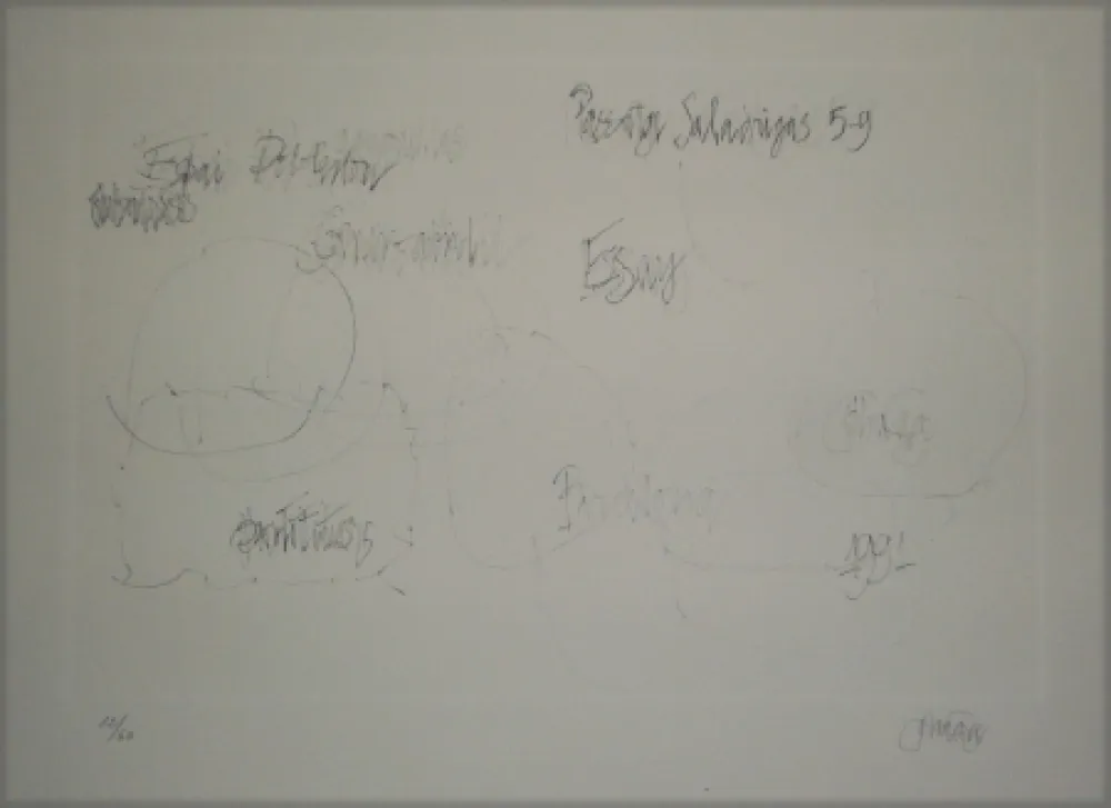 Litografia Cage - Essays