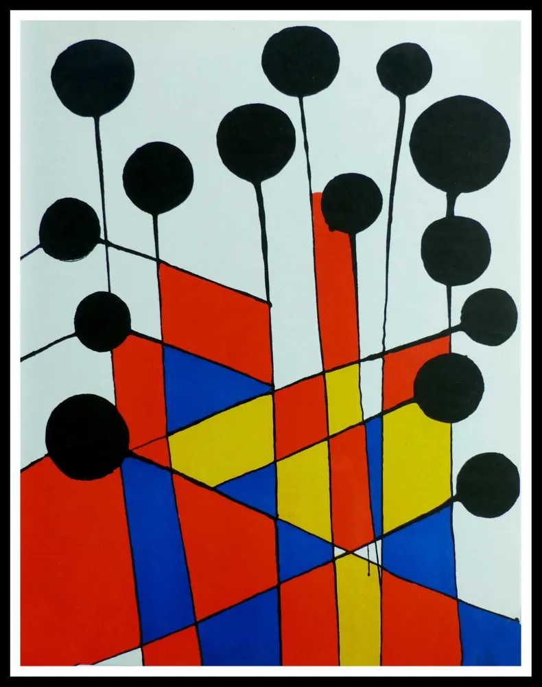 Litografia Calder - COMPOSITION 