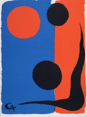 Litografia Calder - Composition, 1966