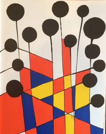 Litografia Calder - Composition