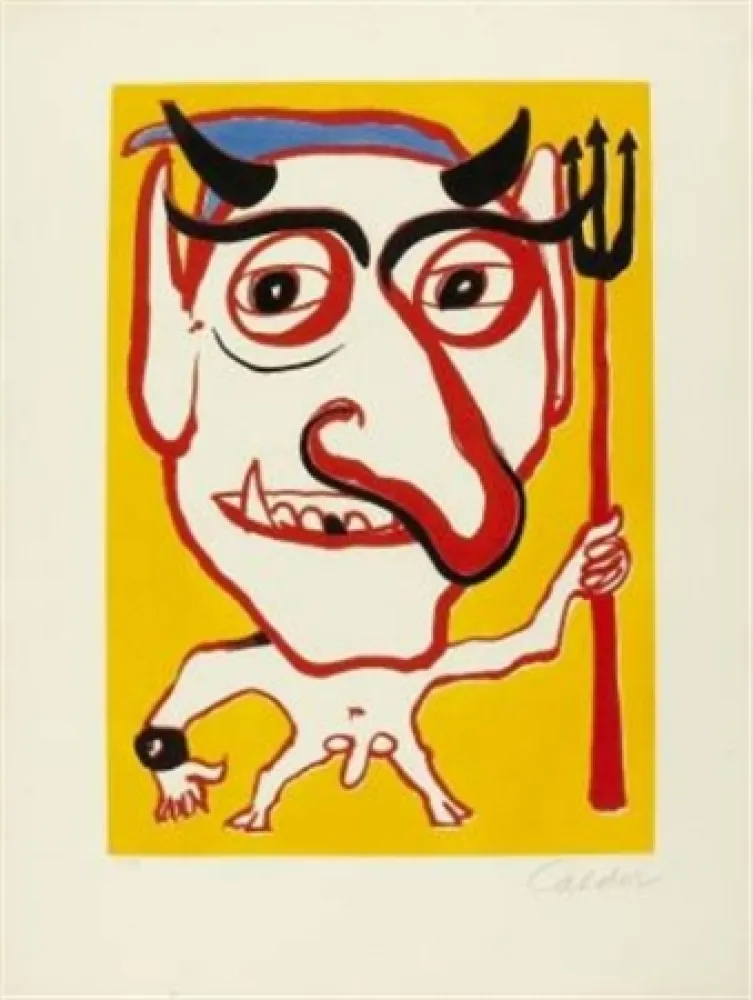 Acquaforte E Acquatinta Calder - Constantin Tacou