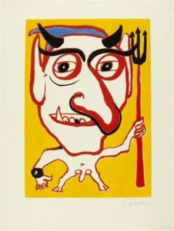 Acquaforte E Acquatinta Calder - Constantin Tacou