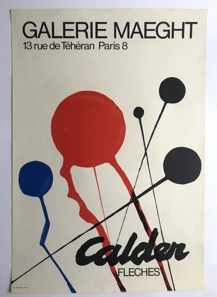 Manifesti Calder - Galerie Maeght