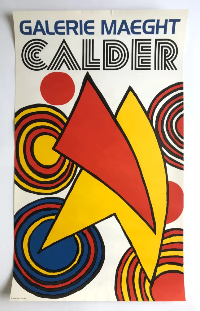 Manifesti Calder - Galerie Maeght