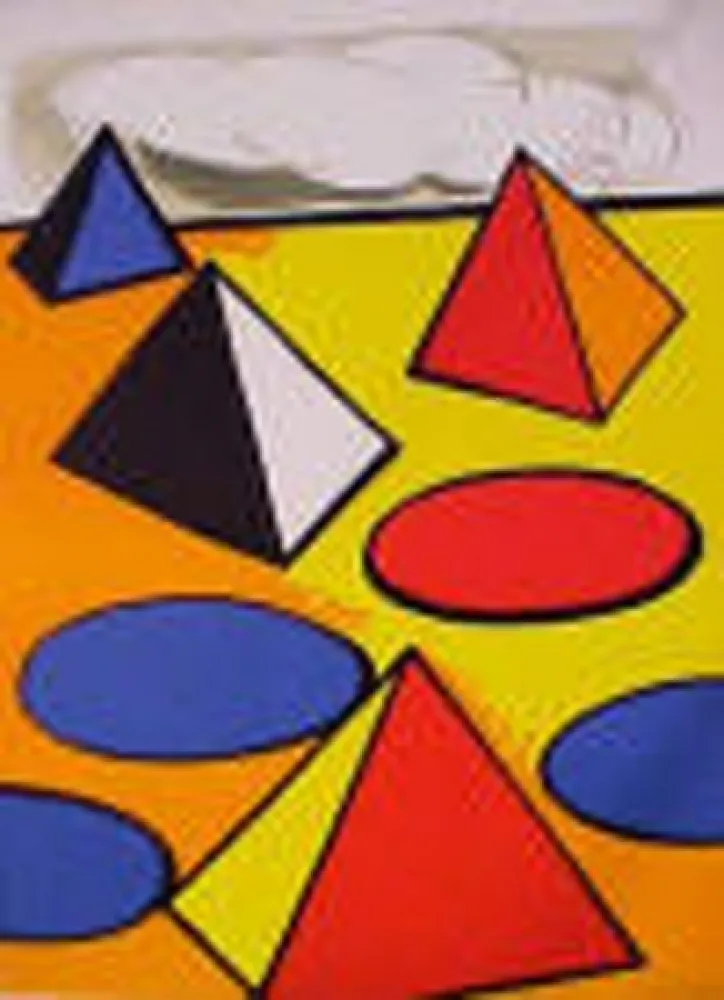 Litografia Calder - La Piege