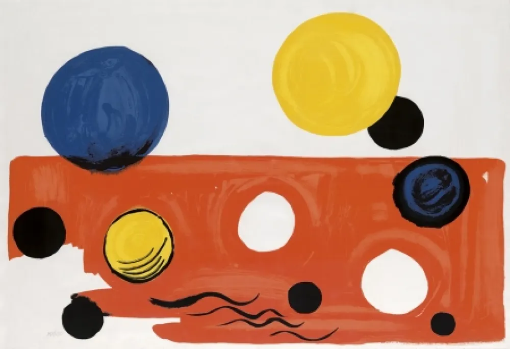 Litografia Calder - Landscape