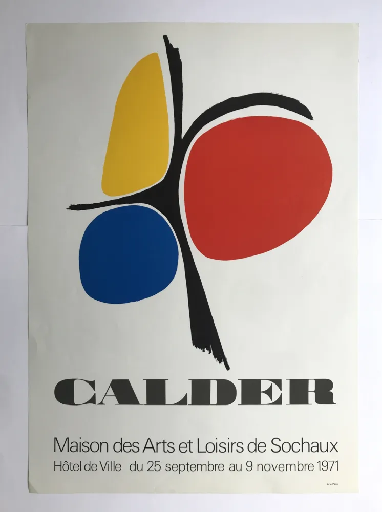 Manifesti Calder - Maison des arts et de la culture de Sochaux