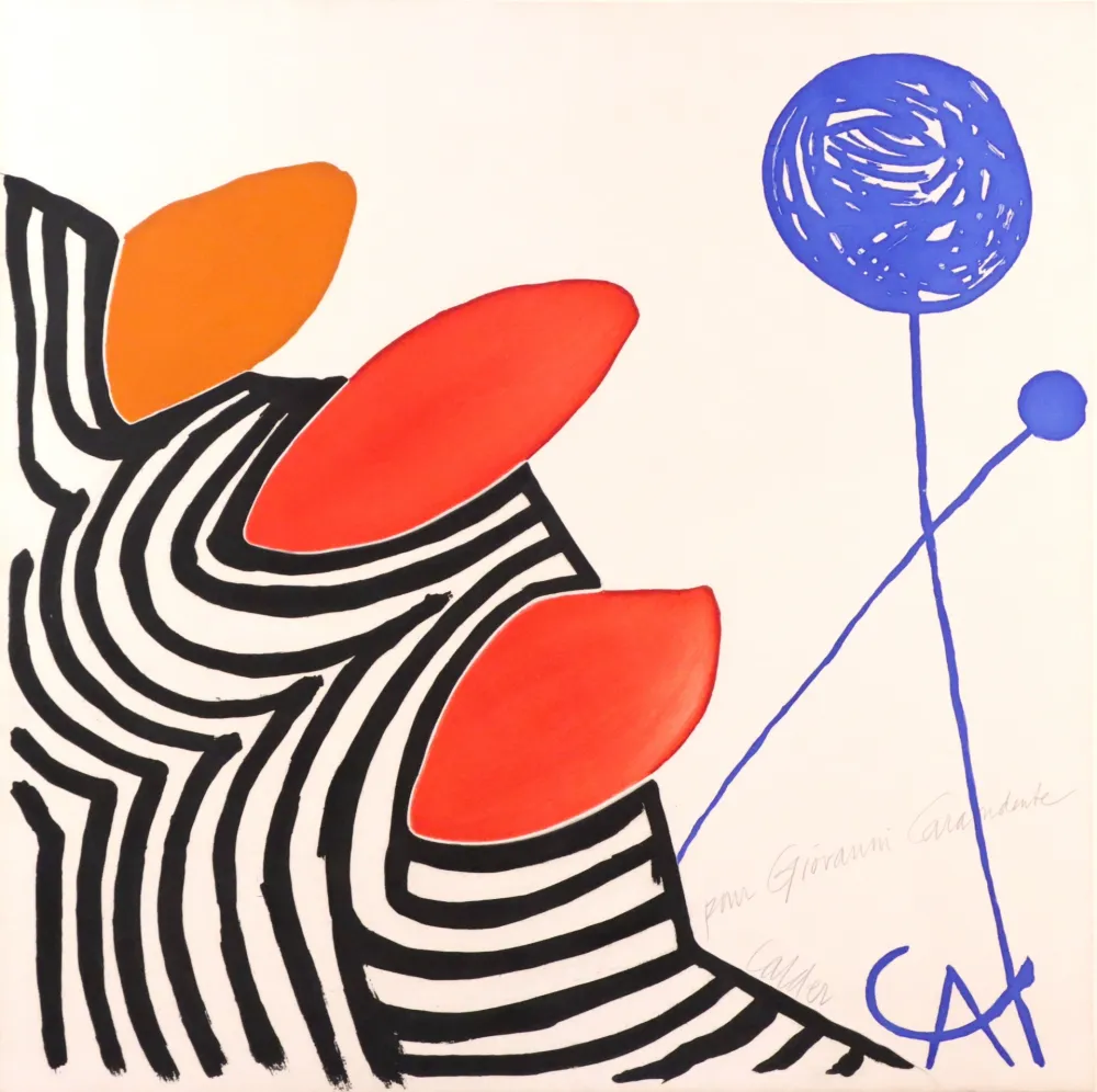 Acquatinta Calder - Presenza Grafica