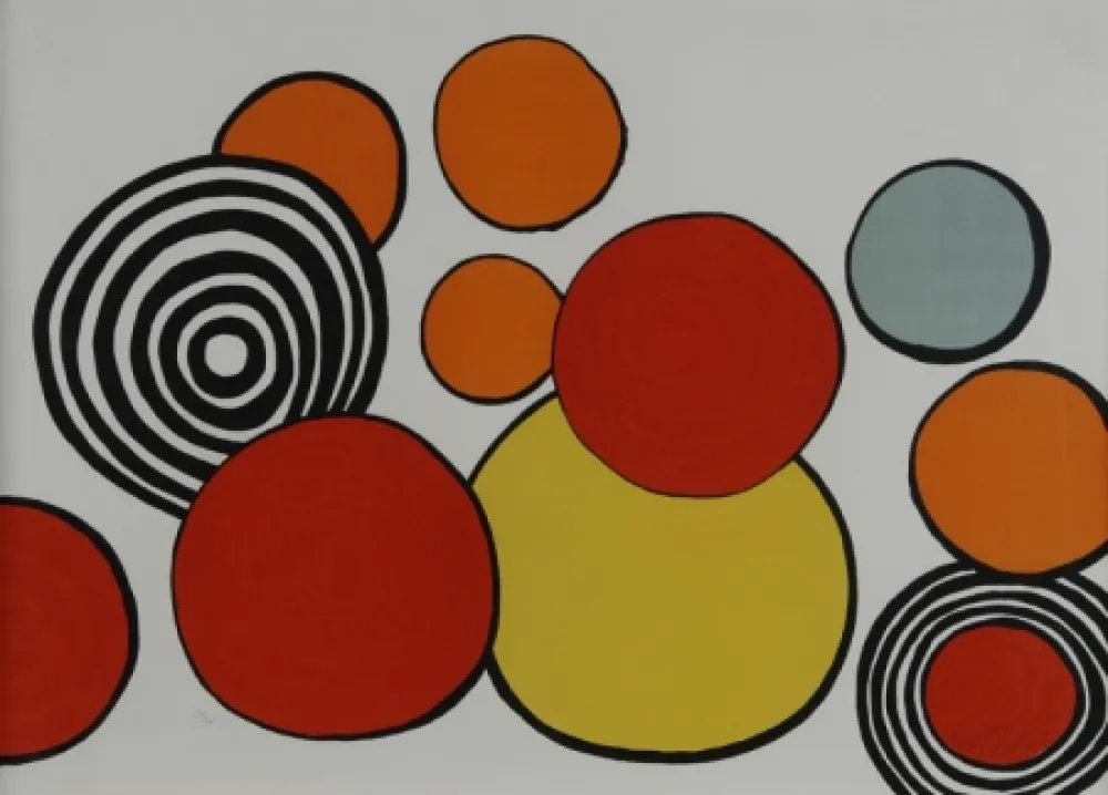 Litografia Calder - Sans titre