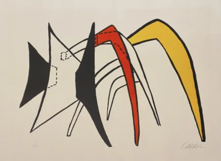 Litografia Calder - Stabiles