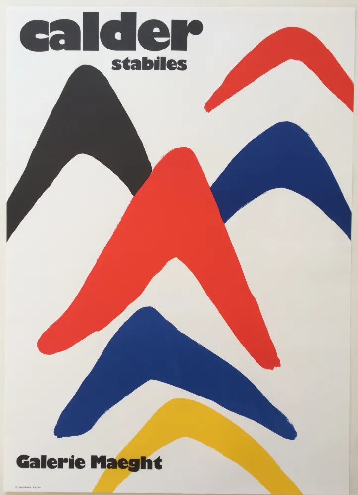 Manifesti Calder - Stabiles / Galerie Maeght
