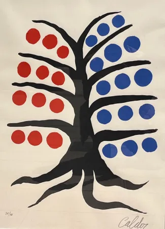 Litografia Calder - Tree