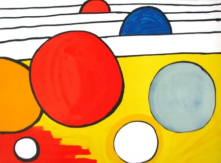 Litografia Calder - Untitled