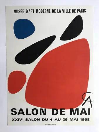 Manifesti Calder - XXIVe Salon de Mai au Musée d’Art Moderne de la Ville de Paris