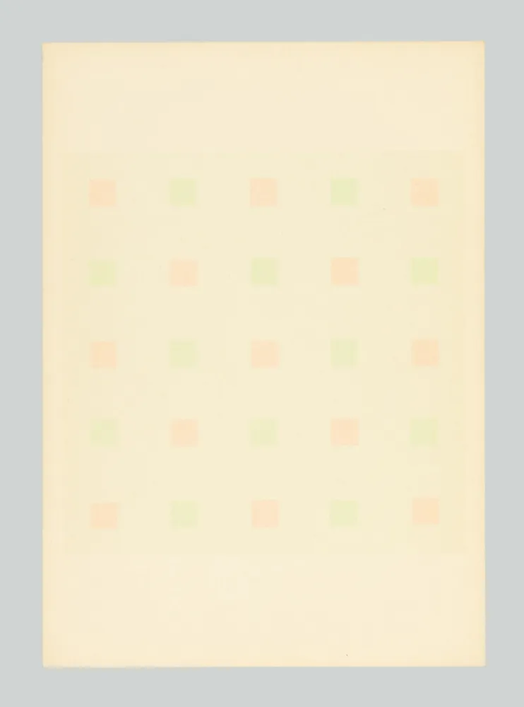 Serigrafia Calderara - Composizione