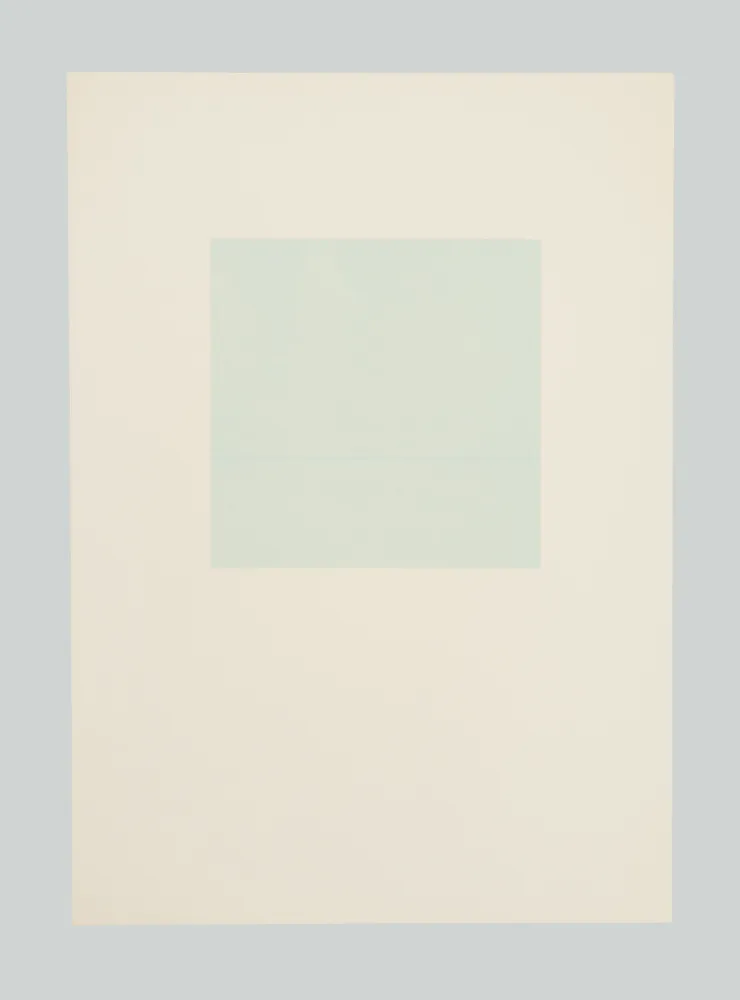 Serigrafia Calderara - E poi (Tav. B)