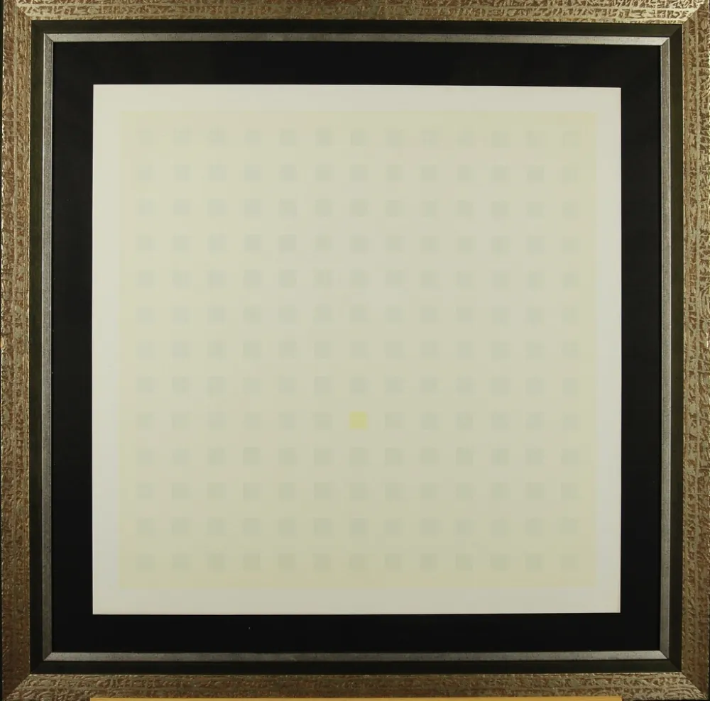 Serigrafia Calderara - Green Squares