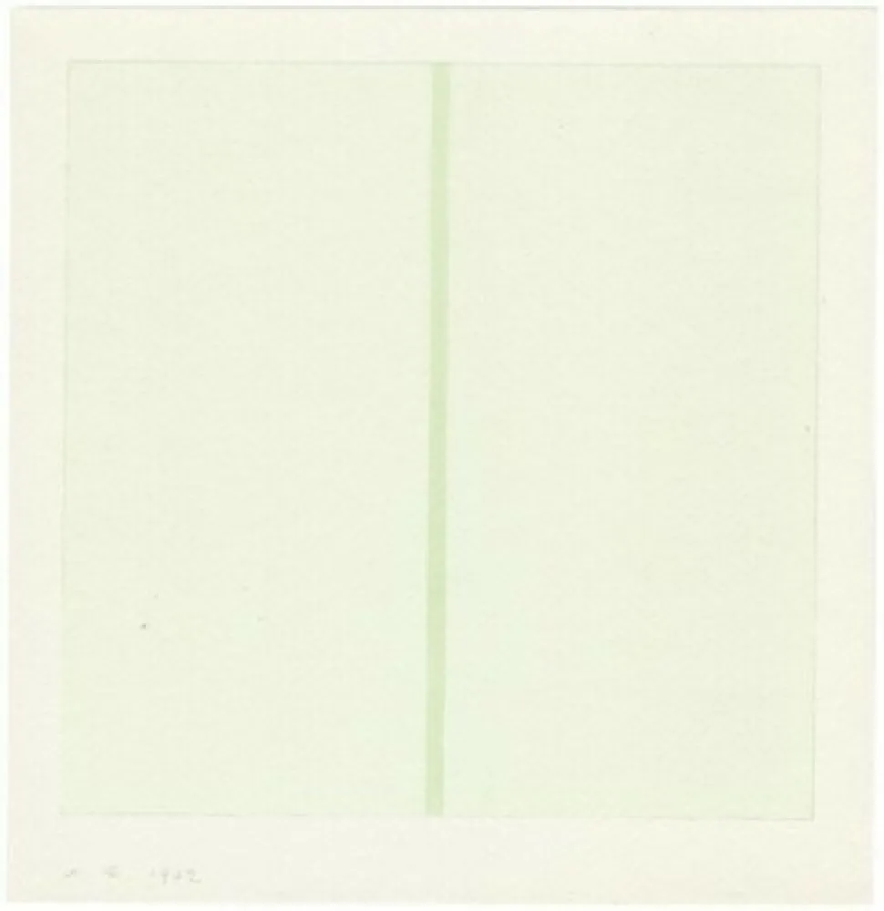 Serigrafia Calderara - Lens Fine Art - Tav. 1