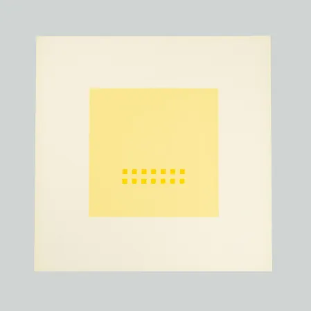 Serigrafia Calderara - Luce spazio immagine (Tav. 6)