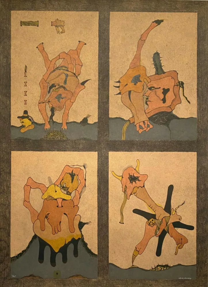 Litografia Camacho  - Cenizas