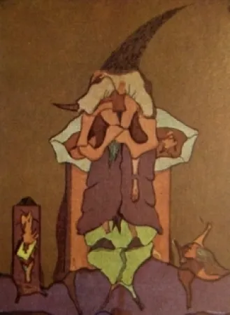 Litografia Camacho  - Cenizas 5