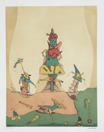 Acquaforte E Acquatinta Camacho  - Sans titre