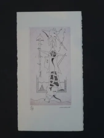 Incisione Camacho  - Sans  titre 