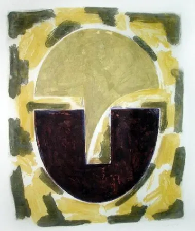 Acquaforte Canogar - Cabeza