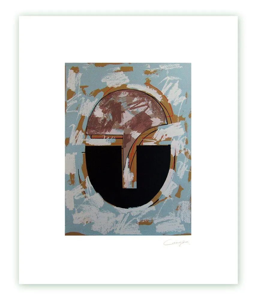 Incisione Canogar - Cabeza