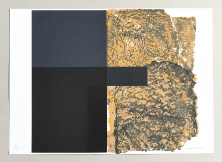 Serigrafia Canogar - Composizione