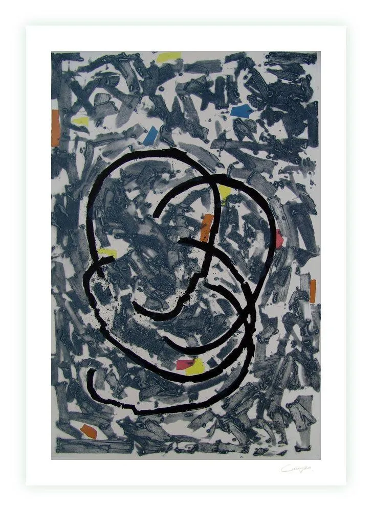 Incisione Canogar - Escena urbana V-3-90