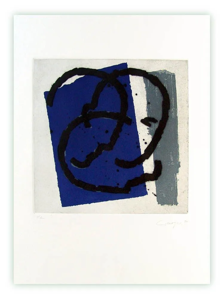 Incisione Canogar - Nocturno chileno