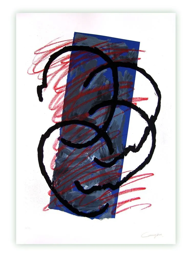 Incisione Canogar - Sin título