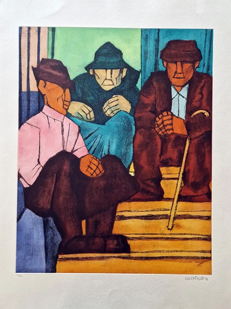 Acquaforte Cantatore - Gente del sud.