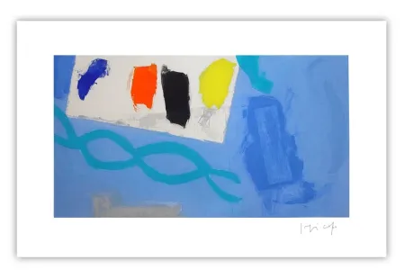 Incisione Capa - Blue colors