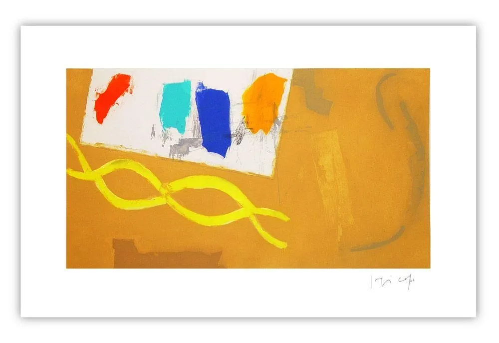 Incisione Capa - Ocher and colors