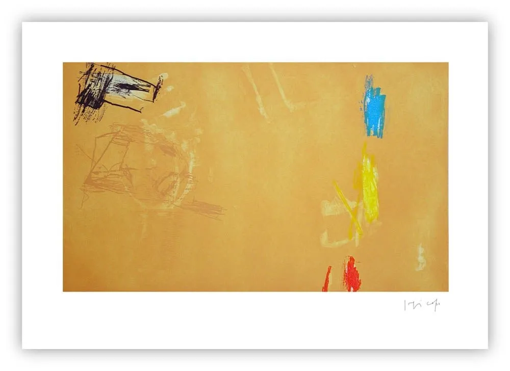 Incisione Capa - Ocher-colors