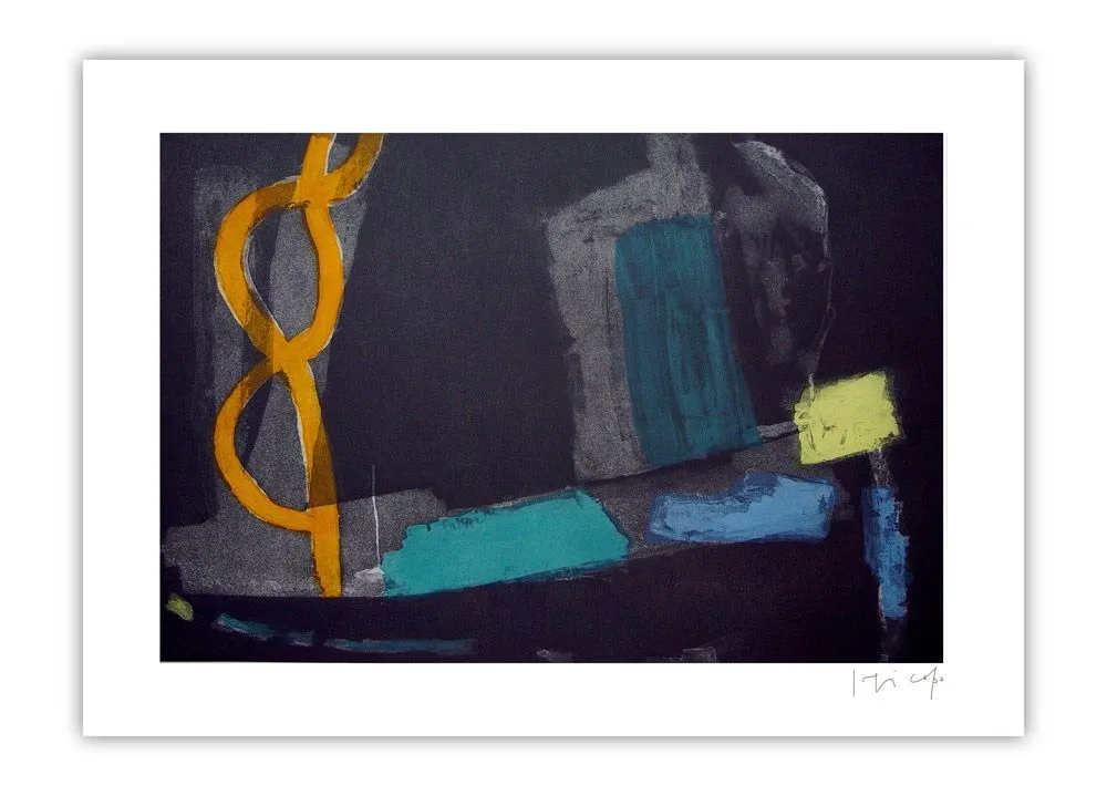 Incisione Capa - Yellow ower dark