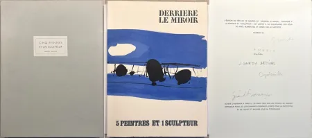 Libro Illustrato Capdeville - CINQ PEINTRES ET UN SCULPTEUR. Derrière le Miroir n°150. Tirage de Luxe (Capdeville, Garache, Fromanger) 1965