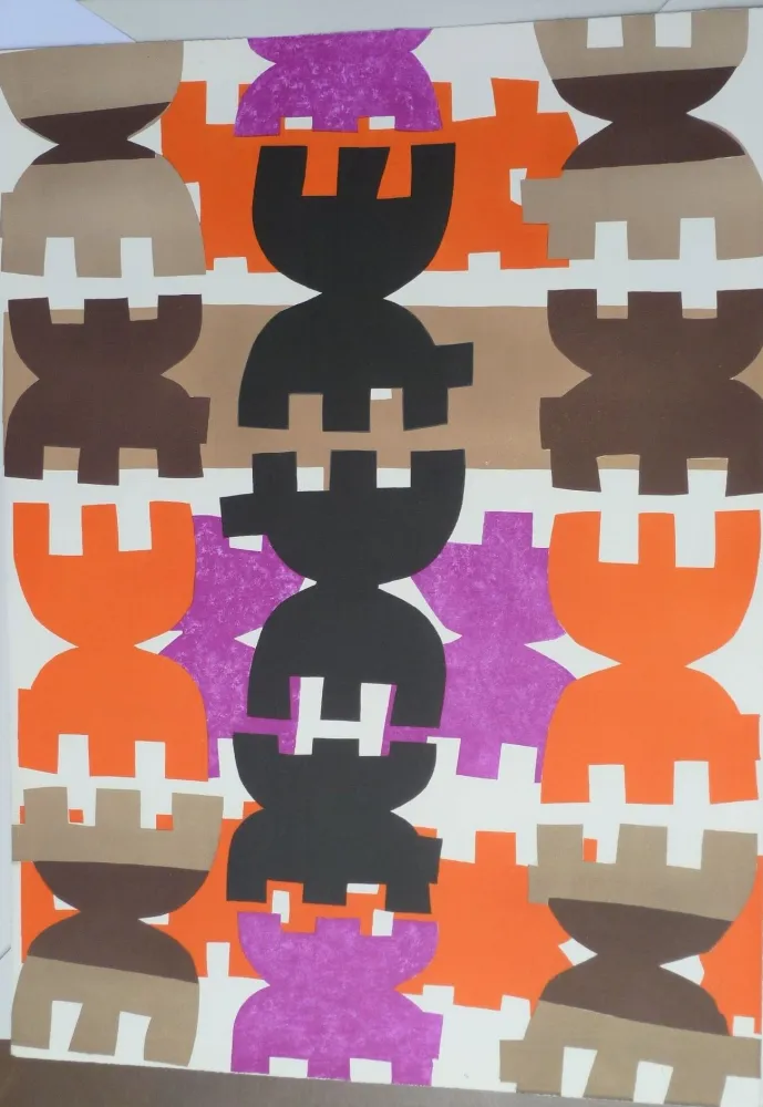 Litografia Capogrossi - Quarzo 1